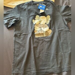 Brand New: Uniqlo X Kaws black t shirt
